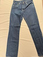 Full front view of Levi's 513 jeans