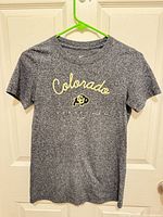 Front view showing graphic design and overall condition