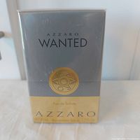 Front of sealed Azzaro Wanted 50 ml box