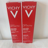 Two boxed Vichy Liftactiv Collagen Specialist Eye Care 15 ml each