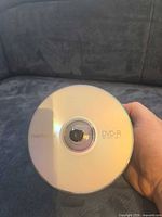 Front view of single Memorex DVD-R disc