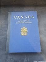 Front cover showing title and crest