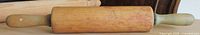 Full view of wooden rolling pin