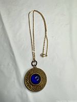 Full view of pendant and chain