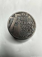 Obverse showing text and design