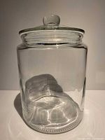 Full view of canister with lid on