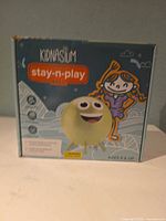Front of Kidnasium Stay-n-Play hopper ball box