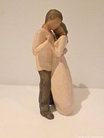 Front view of Willow Tree wedding couple figurine