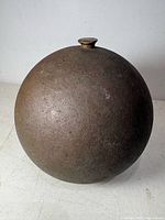 Full view of spherical cannonball