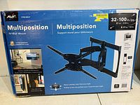 Front of box showing model CXQL665-F, size range 32-100 in, capacity 150 lb