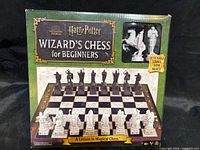 Front of sealed Harry Potter Wizard's Chess for Beginners box