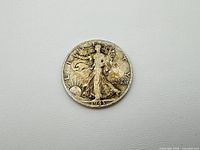 Obverse of 1943 Walking Liberty Half Dollar