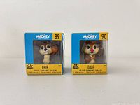 Front view of boxed Chip and Dale Funko Minis figurines