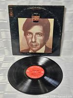 Front cover and record displayed