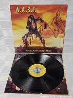 Record, outer jacket and printed inner sleeve displayed