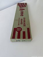 Box top showing Acme branding and product information