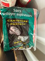 Package of Dirt Devil Type U canister vacuum bags