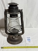 Front view full lantern with measuring tape