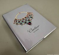 Front cover of Cartier hardcover book with dust jacket