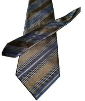 Front view showing full length and stripe pattern