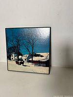 Front of box showing winter artwork