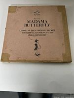Front of RCA Victor Red Seal Madama Butterfly box