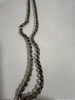 Entire twisted rope chain