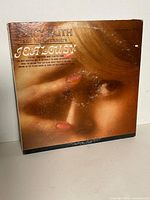 Front cover of Jealousy LP showing artist, title and Columbia branding