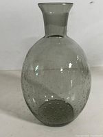 Full frontal view showing shape and bubble inclusions