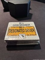 Top view of sealed magnet pack showing design
