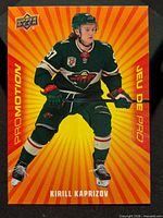 Front of Kirill Kaprizov Promotion PP-8 card