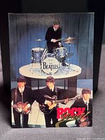 Front of trading card showing The Beatles image and Rock Street logo
