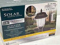 Front of retail box showing brand, model and features