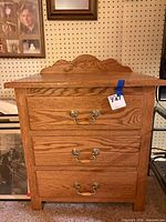 Full view of one chest showing overall design and finish