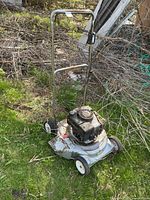 Full view of Mastercraft gas lawn mower