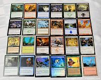Front view showing 24 cards laid out 4×6