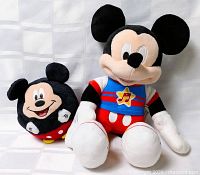 Both plush toys displayed together