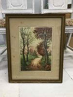 Framed print full view