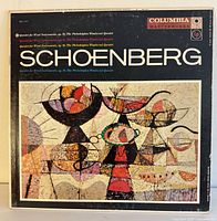 Columbia Masterworks Schoenberg Quintet LP front cover