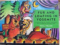 Front cover of signed ‘Fur and Loafing in Yosemite’ paperback