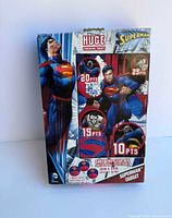 Front of retail box showing Superman Target game