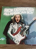 Front cover of Rick Derringer All American Boy album