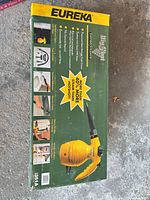Retail box showing Eureka branding, model 351A and product images