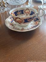Royal Albert Imari-style teacup and saucer