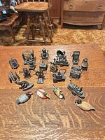 Group shot of all pencil sharpeners on table