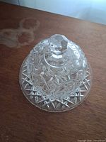 Dish assembled with lid on plate