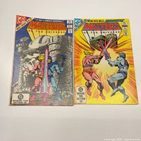 Front covers of both comics side by side