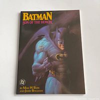 Front cover showing title and Batman artwork