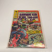 Front cover of bagged The Mighty Marvel Western #2
