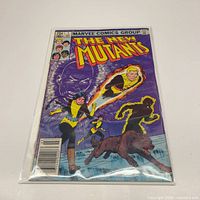 Front cover of The New Mutants #1 in bag